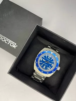 Vostok Amfibia Automatic Wristwatch Diver 200M 2416/900971 Killer Whales • $310