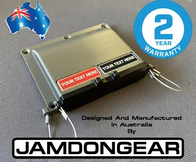 $36 • Buy Double Anderson SB50 Plug Cover & Custom Labels Brushed Aluminium Colour