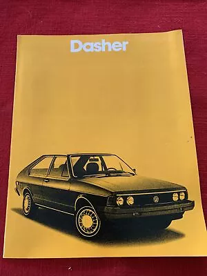 $15 • Buy Original Vintage Volkswagen  Brochure Dasher Wagon