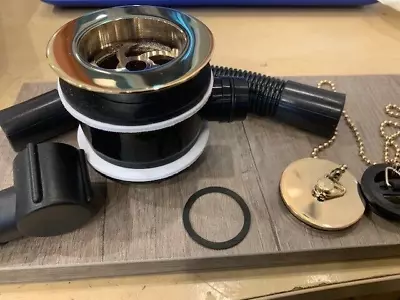 £17 • Buy Bristan Sink Waste (gold Plated) And Chain W Snk2 G