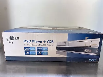 LG V271 DVD & VHS VCR Combo Player 6 Head Hi-Fi With Remote - Fully Tested • $179.50