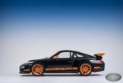 1/18 Autoart Porsche 911 (997) GT3 RS Black & Orange 🤝ALSO OPEN FOR TRADES🤝 • $395