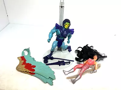 Vintage Action Figure Lot MOTU Skeletor He-Man • $49.99