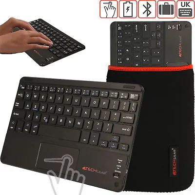 For IPad 10.2 9th 8 7 9.7 6 5 Gen Wireless Bluetooth Touchpad Mouse UK Keyboard • £18.95