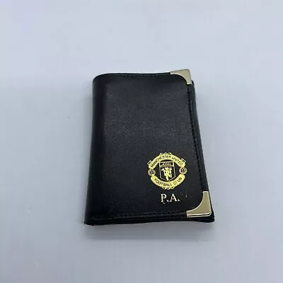 Manchester United 1980s Leather Football Wallet Box 9 • £59.99