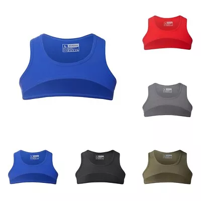 Sleek Men's Muscle Crop Top Short Sleeve Elasticity Vest Shirt For Party • £10.07