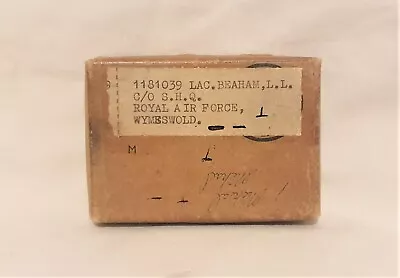 £14.99 • Buy Original WW2 British RAF Royal Air Force Medal Box With Provenance LAC LL Beaham