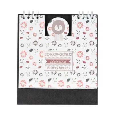 $10.99 • Buy 2017-2018 Cute Cartoon Animal Desk Desktop Calendar Schedule Table Plan F9W5