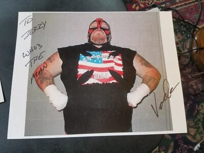 $9.99 • Buy WWF WCW VADER Signed Color Wrestling Photo 11  X 8.5  Personalized