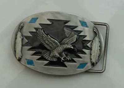 Western Belt Buckle Eagle 3 1/4 X 2 1/2 Inches • £6