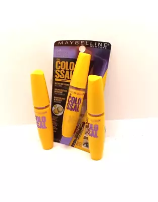 Maybelline The Colossal Volume Mascara Classic Black 231 - 9X VOLUME Lot 3 • $17.98