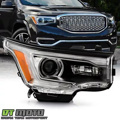 For 2017-2019 GMC Acadia SL W/Halogen DRL T3W Headlight Headlamp Passenger Side • $248.99