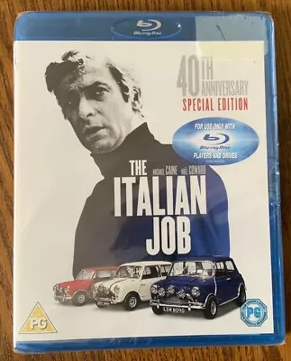 THE ITALIAN JOB 40TH ANNIVERSARY SPECIAL EDITION - MICHAEL CAINE (Blu-ray 2009) • £5.99