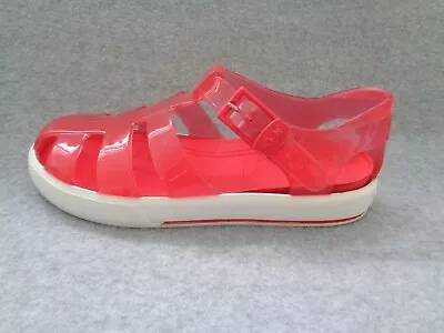 Girls (Unisex) IGOR Red Jelly Shoes - UK Kids Size 13 (Euro 32) • £6.99