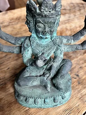 Antique Asian Chinese? Or Indian? Bronze Figure • £39.99