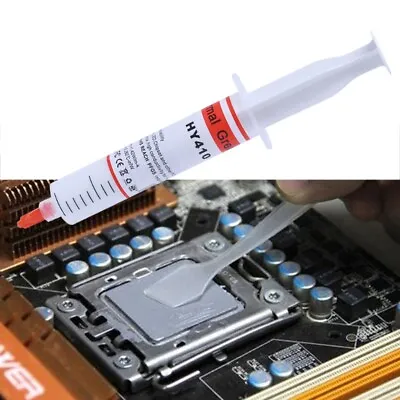 Halnziye HY410 30g Tube White Thermal Grease Paste For Copper Heat Sink CPU LED • £2.95