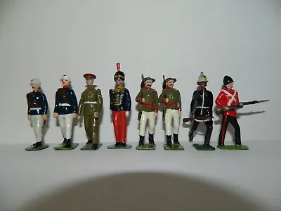 8 Vintage Britains Lead Soldiers                                   Kj2 • £9.99