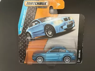 Matchbox Sealed Short Card BMW 1M Metallic Blue Happy To Combine Postage • $12.42