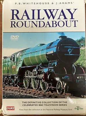 Railway Roundabout (DVD 2007) Boxed Set Of 8. DVDs Covering 1958 -62 Europe+ • £8.50