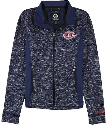 G-III Sports Womens Montreal Canadiens Track Jacket Sweatshirt Blue Small • $41.96