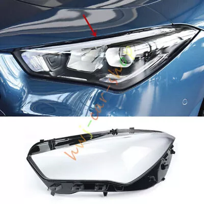 For Mercedes-Benz CLA W118 2020-2023 Left Side Headlight Lens Clear Cover + Glue • $140.06