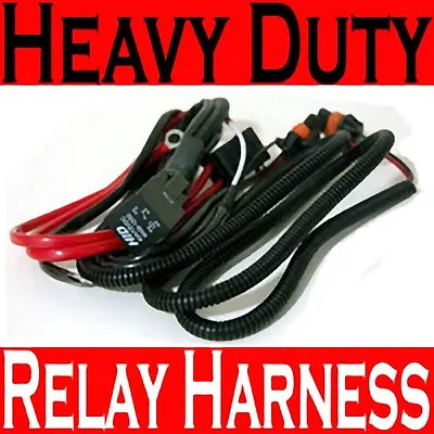 Xenon HID Conversion Kit Relay Wiring Harness Wire Upgrade Pack For H7 • $6.49