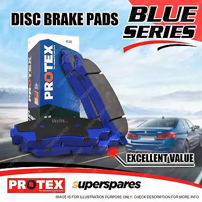 $50.95 • Buy 4 Front Protex Blue Brake Pads For Mitsubishi Outlander ZE ZF ZG ZH ZJ ZK ZL