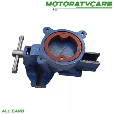 ALL-CARB 4  Bench Vise W/ Anvil Swivel Locking Base Tabletop Clamp Heavy Steel • $34.65