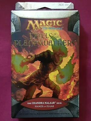 Magic The Gathering DUELS OF THE PLANESWALKERS HANDS OF FLAME INTRO DECK New MTG • $114.99