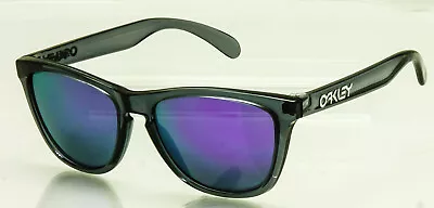 $299 • Buy Oakley Frogskins Crystal Black Violet Iridium 03-087 Gen 2 NEW RARE