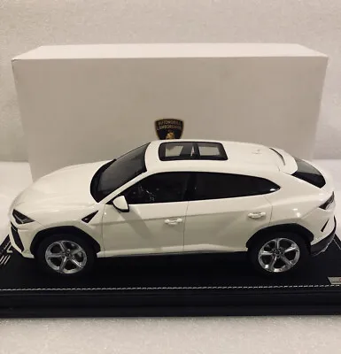 1:18 MR Collection Lamborghini Urus White With Black Interior One Off • $375