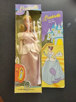 $10 • Buy Vintage Disneys Cinderella Doll 11 1/2  Fully Jointed