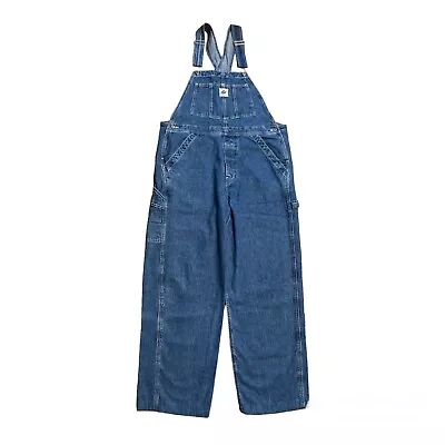 Vintage American Eagle Outfitters Unisex Size Medium 90’s Denim Overalls USA • $48.95