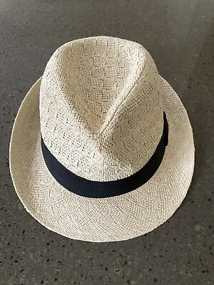 Mens Marks & Spencer Textured Stone Trilby Size Small / Medium • £7