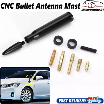 Bullet Style Cal Antenna Mast Black For Dodge RAM 1500 2500 3500 2010-2019 NEW • $8.39