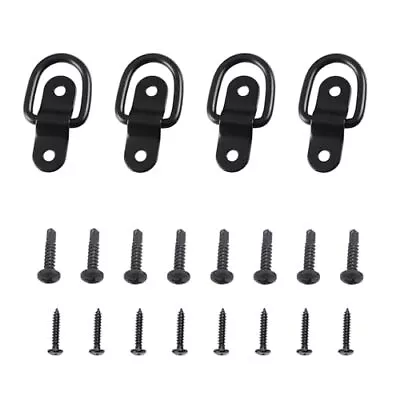 D Rings Tie Down Anchors Hooks For Trailer Truck Bed Bracket Enclosed Points ... • $15.89