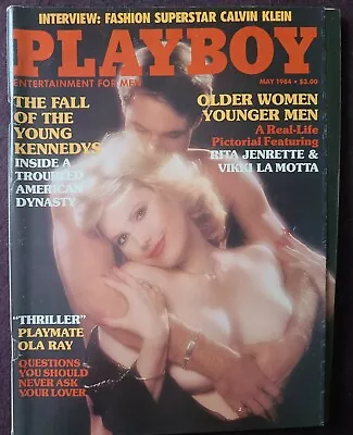 Playboy May 1984 Magazine VG Vintage CALVIN KLEIN  VIKKI LAMOTTA • $12.40