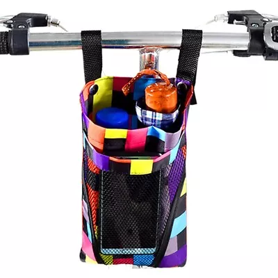 Canvas Bike Basket Storage Bag Front Basket Motorcycles Scooters Waterproof • $5.87
