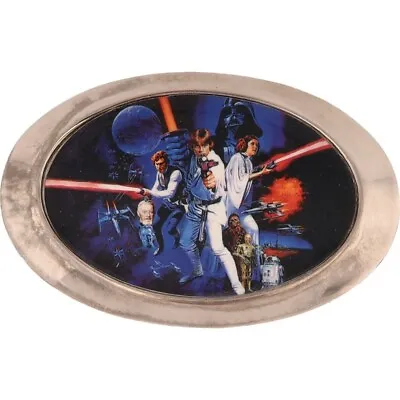 Star Wars Rotj Return Jedi Scifi Film Movie Luke Skywalker Vintage Belt Buckle • $75