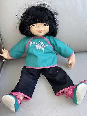 JMB Jacobsen Asian Baby Girl Doll 13  Mieler Dolls Limited Mickel B. Jacobsen  P • $15