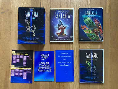 Fantasia Anthology (DVD 2000 3-Disc Set) • $9.50