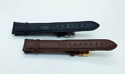 New 20mm Longines Watch Genuine Leather Replacement Strap With Clasp • £23.74