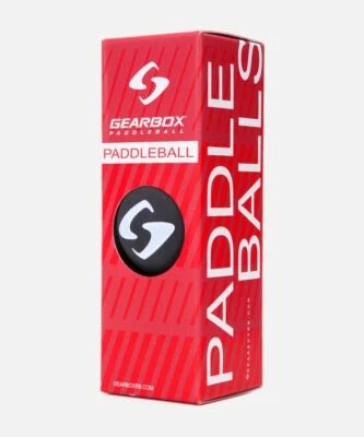 $19.99 • Buy New GEARBOX PADDLEBALLS - RED PACK - 3 BALL PACK -  AUTHORIZED DEALER 