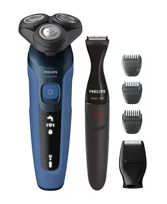 New Philips Series 5000 Wet & Dry Electric Shaver With Multigroomer • $149
