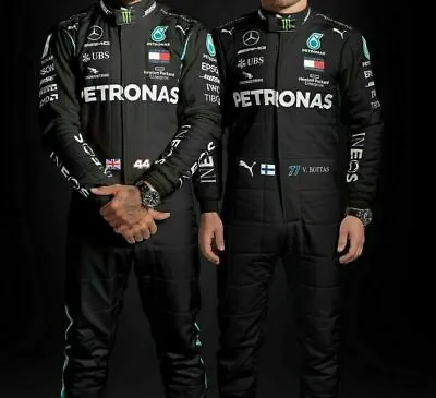 F1 Lewis Hamilton Kart Suit Petronas Mercedes Racing Suit • $79.99