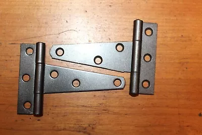 Pair Of Vintage Typical 4  Garden Barn Gate Hinges  D-23 • $11.75