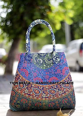 Women's Ladies Mandala Design Handbag Fashion Purse Shoulder Tote Messenger Bag • $38.49