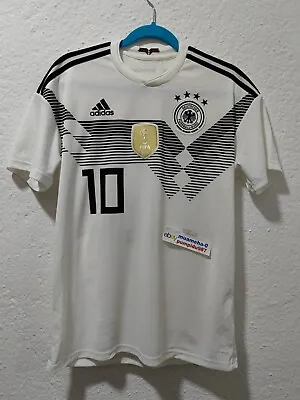 Mesut Ozil #10 Germany Adidas Football Shirt M Trikot Deutschland Soccer Jersey • £106.80