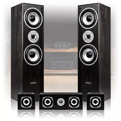 Fenton 100.330 Dual 6.2 Inch Home Hifi Surround Sound Speakers 1150W • £165