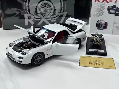 POLAR MASTER 1:18 For Mazda RX7 SPIRIT R Alloy Model Car Model • $303.53